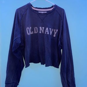cropped old navy shirt